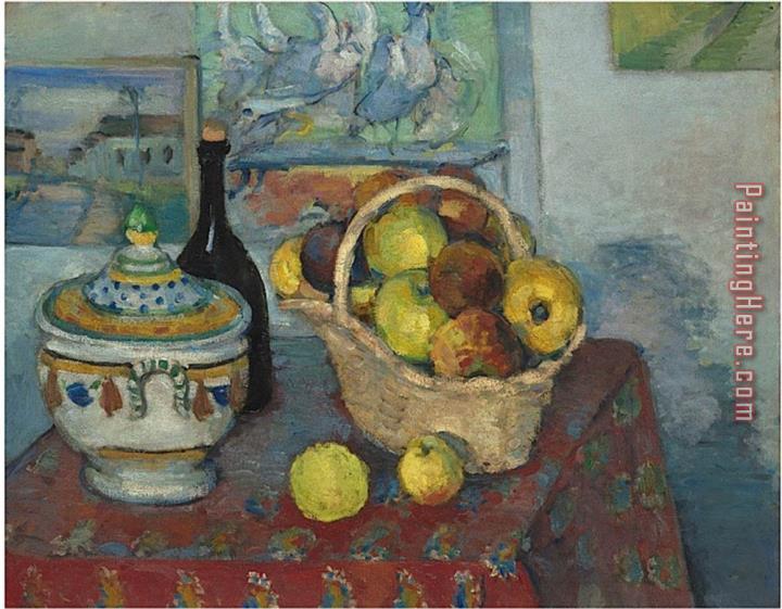 Paul Cezanne Still Life with Soup Toureen C 1877